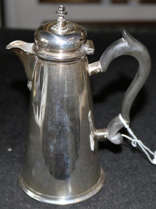 Silver hot water jug